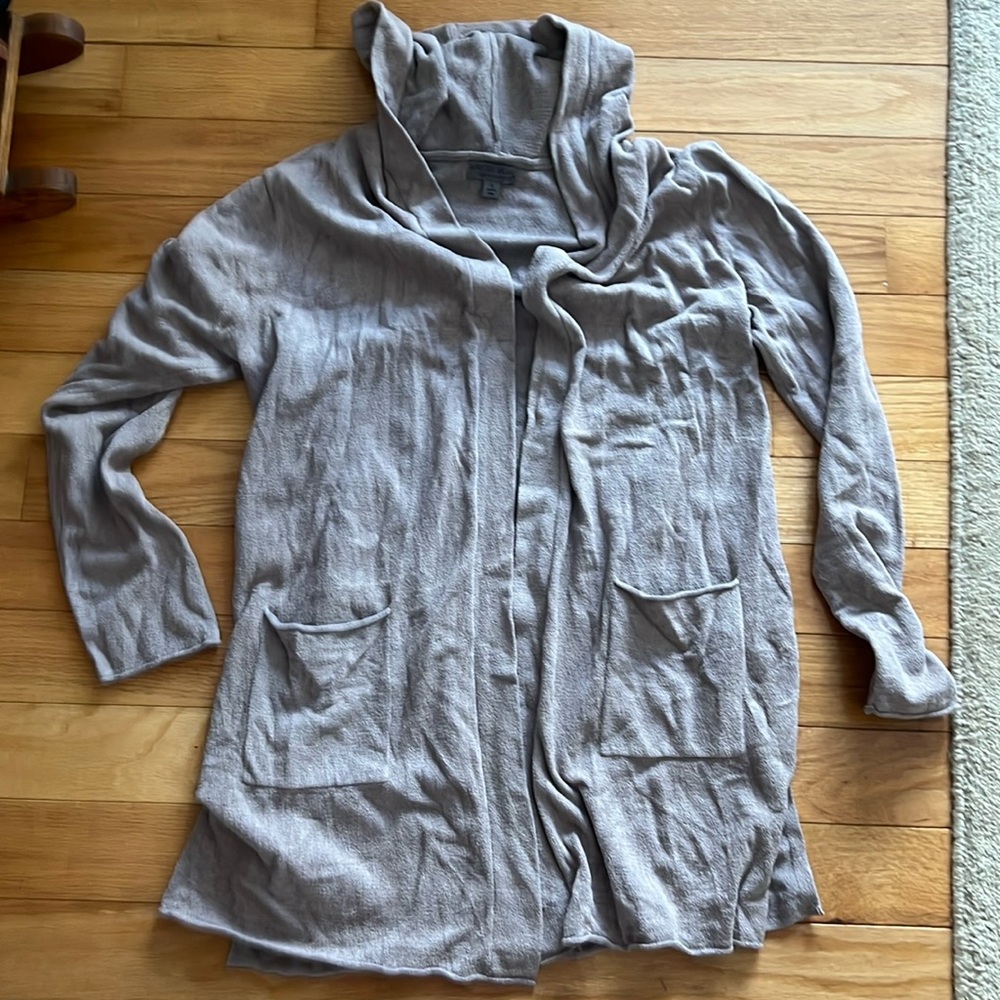 Barefoot Dreams open front duster cardigan